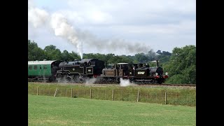 Bluebell Railways mega 12 loco 50th Anniversary Gala  Sunday 8th August 2010  Part 1 [upl. by Dranek]