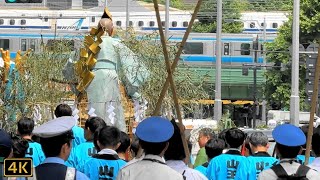 赤坂・日枝神社 山王祭「神幸祭」Sanno Matsuri Festival［33］202467 丸の内・仲通り [upl. by Treve885]