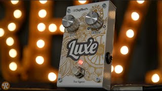 Digitech Luxe Polyphonic Detune Pedal Demo [upl. by Adnarem327]