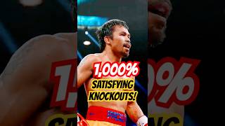 Best Knock Out Manny Pacquiao Satisfying Knockout Punches Legendary Boxing Highlights [upl. by Arehc]