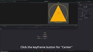 Davinci Resolve Fusion  Circle arrow animation tutorial [upl. by Hitt]