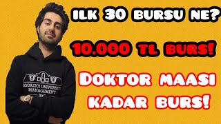 Burs İmkanları Ne Kadar Burs Alıyorum yks tyt ayt [upl. by Llenahs840]