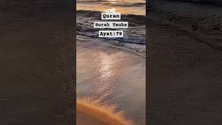 Recitation of surah Tauba Ayat 79shorts [upl. by Assennav430]