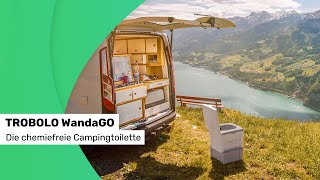 Die brandneue TROBOLO WandaGO Trenntoilette für deinen Campervan 🚽 💚 [upl. by Engle]