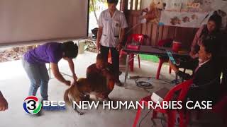 NEW HUMAN RABIES CASE  Ch3Thailand [upl. by Ellersick]