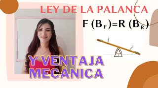 MÁQUINAS SIMPLES Palanca y Ventaja mecánica [upl. by Asilet]