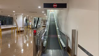 イオンモール沖縄ライカム1階2階オートスロープAEON MALL Okinawa Rycom 1st floor  2nd floor Auto Slopeエスカレーターescalator [upl. by Nonnelg]