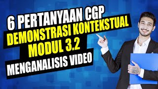 TUGAS CGP DEMONSTRASI KONTEKSTUAL MODUL 32 BAGJA DAN VISI GURU PENGGERAK [upl. by Fidole]