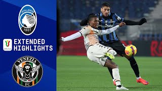 Atalanta vs Venezia Extended Highlights  Coppa Italia  CBS Sports Golazo [upl. by Daph]