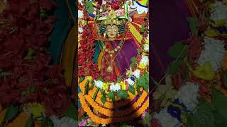 Devi Mukha Darshana Day 6 of Navratri Maa Biraja bhavishyamalika shorts lorddurga [upl. by Sarette]