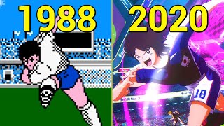 Evolution of Captain Tsubasa Games 19882020 [upl. by Nerraf]