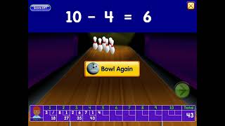 Starfall Subtraction Bowling 🎳 [upl. by Sturdivant745]