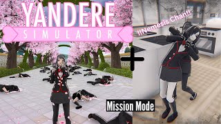 Killing EVERYONE in Mission Mode  Nemesis Chan Yandere Simulator Gameplay [upl. by Gerty454]