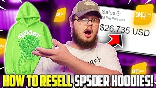 How To Resell SP5DER HOODIES IN 2024  STEP BY STEP GUIDE 100 FREE VENDERS [upl. by Semele]