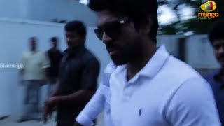 Ram Charan meeting his fans  Chiranjeevi Blood Bank [upl. by Ddej160]