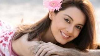 Yahaan  Naam ada likhna  WIth Lyrics and Minissha Lambas Beautiful pictures [upl. by Yehudit]