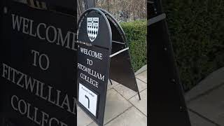 Fitzwilliam College Cambridge University cambridge Jan 2024 [upl. by Carmelita913]