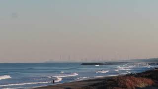 【4K】Waves at the Ootake Beach in Japan [upl. by Son]