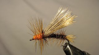 Fly Tying a Stimulator Skwala Stonefly Dry Fly Stonefly dry flyHow to tie a stimulator dry fly [upl. by Tolmann]