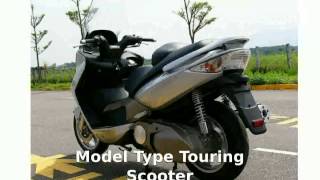 2006 KYMCO Xciting 500  Engine Details [upl. by Qooraf642]