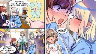 Manga Dub It was just a game but she really tries to kiss me RomCom [upl. by Otaner]