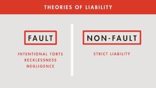 Tort Law tutorial Vicarious and Strict Liability  quimbeecom [upl. by Normie]