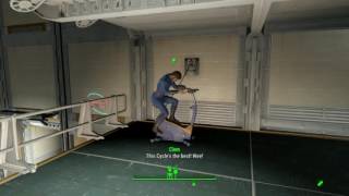 Fallout 4  Vault 88 Excercise Bike [upl. by Netta]