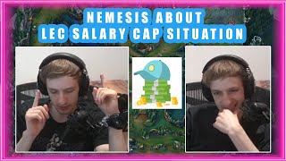 Nemesis About LEC SALARY CAP Situation in 2024 👀 [upl. by Ainavi456]