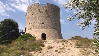 Mirador Torre de Montgó  LEscala  Costa Brava  Agost 2017 [upl. by Gautier]