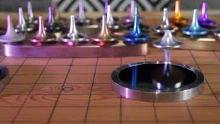 ForeverSpin Spinning Top  Aluminium  UpsideDown Spin Misbehaving [upl. by Randie]