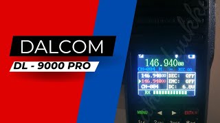 HT DALCOM DL9000 Pro test rxtest handytalkie [upl. by Ruhl695]