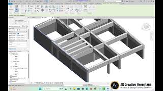 Revit Architecture  Structure Module in Revit Architecture Ak Creative hermitage [upl. by Sosthena]