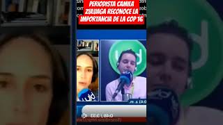 PERIODISTA CAMILA ZULUAGA RECONOCE LA IMPORTANCIA DE LA COP16 [upl. by Ric]