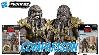 Star Wars The Vintage Collection Krrsantan Comparison  SDDC Vs Main Line [upl. by Sebastien]