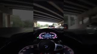 STAGE 2 M340i CUTTING UP IN TRAFFIC‼️ LOUD POPS AND BANGS🔥 viral automobile bmw [upl. by Endaira]