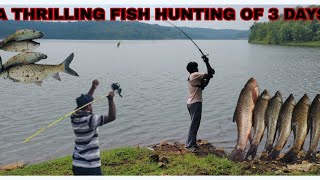 A THRILLING FISH HUNTING OF 3 DAYS 🤯🎣Day 1 snakehead fishing  frog hook fishing  part1 [upl. by Swann]