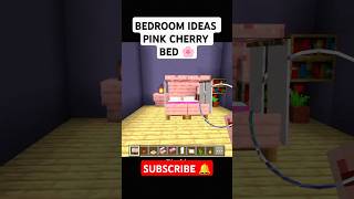 Bedroom ideas MINECRAFT ✨ minecraft tips trending gaming girlgamer TS SUBSCRIBE FOR MORE 🔔 [upl. by Janeen]