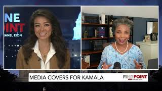 CBS edited Kamala Harriss 60 Minutes interview  Carol Swain on FINE POINT with Chanel Rion [upl. by Boggers990]