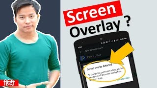 What is Screen Overlay Detected  How to Turn Off Screen Overlay on Android Mobile [upl. by Ano]