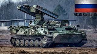 9K35 Strela10  Russian Short Range Air Defense System [upl. by Marietta]