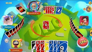 Uno Mobile Game Play 2vs2  3 Wild Cards Fun Game Play  Super Win  Go Wild x20  2760 coins won [upl. by Nich]