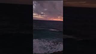 Ayia Napa windy today  raining and hailing cyprus travel ayianapa beach rain TravelsNTrips [upl. by Ryle]