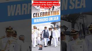 Prime Minister greets valiant personnel of the Indian Navy on the Navy Dayindia navy day modi [upl. by Amie132]