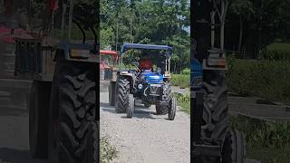 Tractor stunt shortvideo shorts assamesjcb automobile [upl. by Casar]