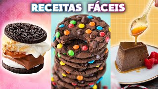 RECEITAS DOCES com POUCOS INGREDIENTES Fácil rápido e gostoso [upl. by Eliott974]