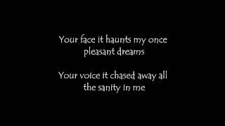 Evanescence  My Immortal Acoustic version Lyrics [upl. by Nahtnamas]