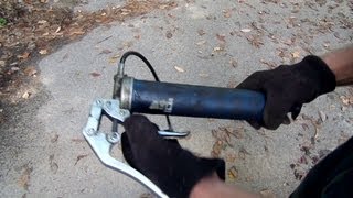 How to refill a grease gun [upl. by Raybourne]