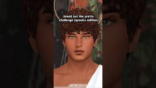 breed out the pretty challenge 🎃  the sims 4 sims thesims4 sims4 shorts [upl. by Ecnerual]