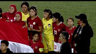 LOLOS2nd MATCH  FT  INDONESIA 1  0 SINGAPORE AFC Women Asian Cup 2022 [upl. by Buford487]