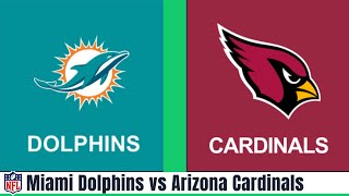 Miami Dolphins vs Arizona Cardinals Game Preview  Who To Bet On In Week 8 [upl. by Esertal]